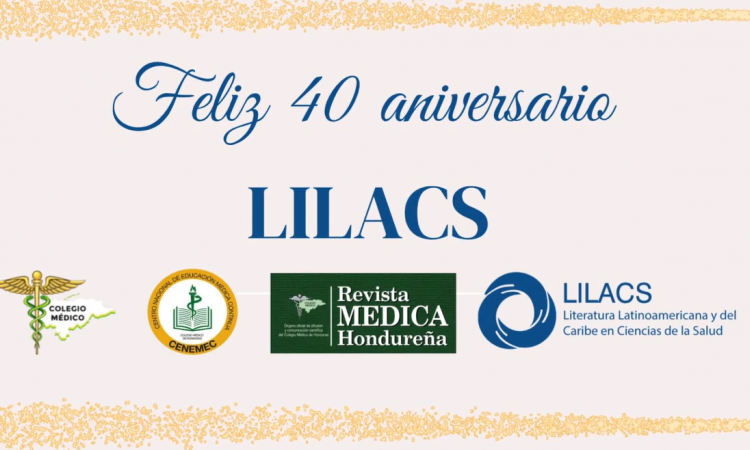 ¡Felicitamos a LILACS en su 40 aniversario!