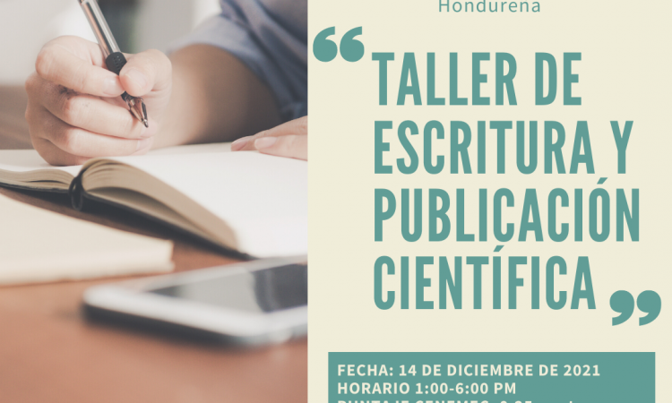 TALLER DE ESCRITURA Y PUBLICACIÓN CIENTÍFICA 